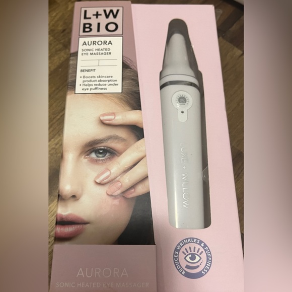 L+W BIO Index Sonic Anti-Aging Eye Massager - Pinky White - Picture 1 of 5